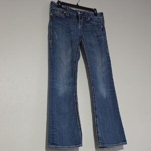 Rock Revival Women's Medium Blue Bootcut Jeans